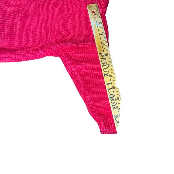 Vintage knit teddy bear and present christmas holiday baby sweater size 24 month - Picture 8 of 9